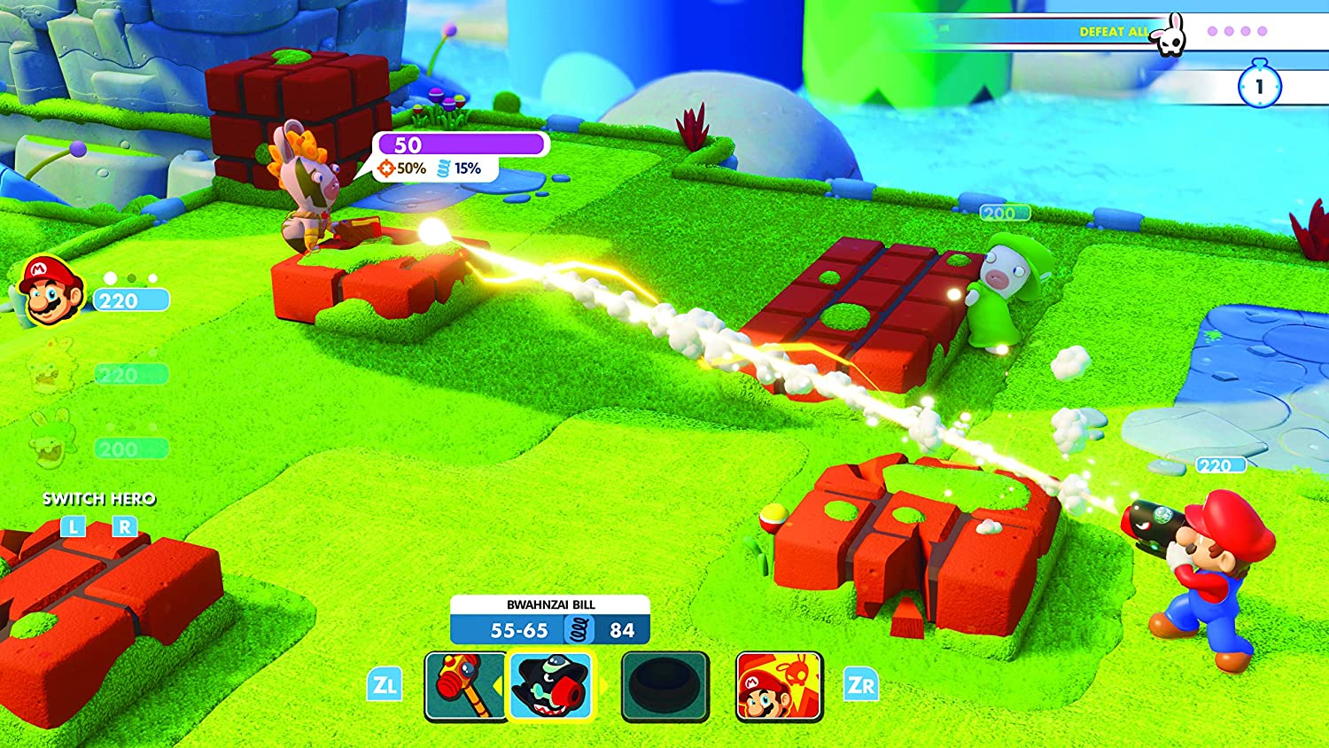 Mario + Rabbids: Kingdom Battle (code in box) 3