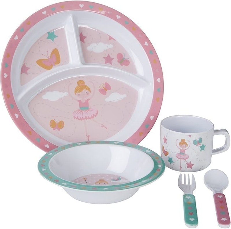 Bella Ballerina Kids Dinner 5-Piece Set 1