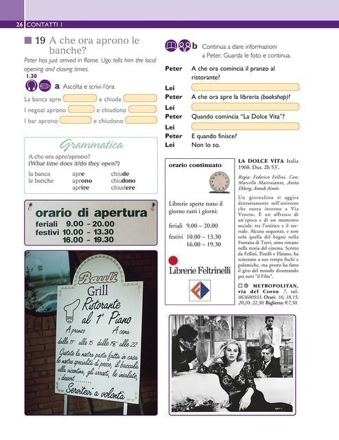Contatti 1: Italian Beginner's Course 3