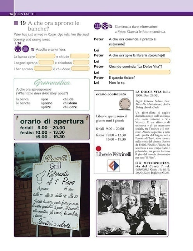 Contatti 1: Italian Beginner's Course 3