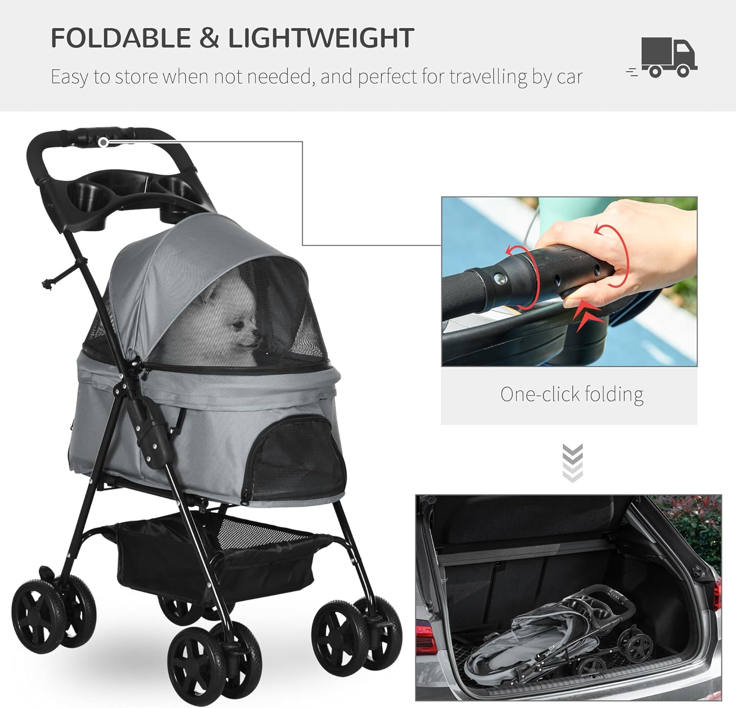 Pet stroller 3