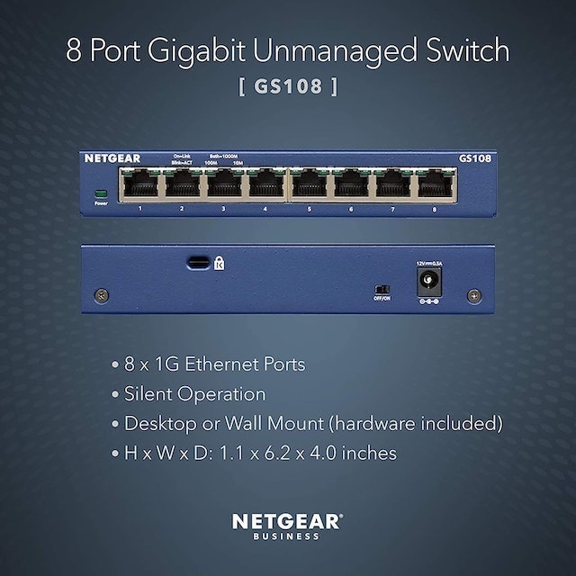 8-Port Gigabit Ethernet Unmanaged Switch 2