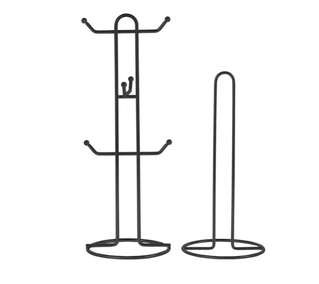 Mug Tree and Kitchen Roll Holder 1