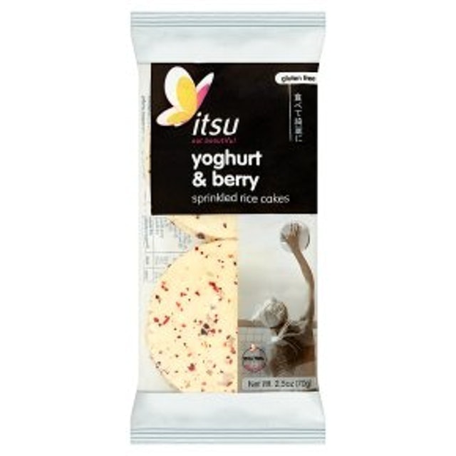 Yoghurt & Berry Rice Cakes 1