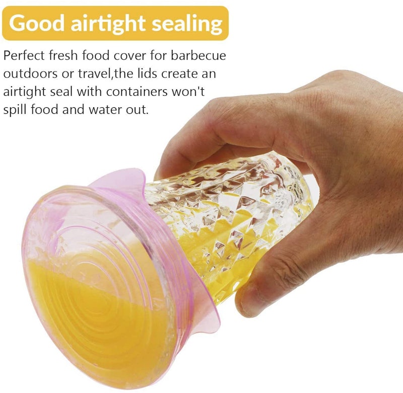 4. ArfBear Silicone Stretch Lid Set 3