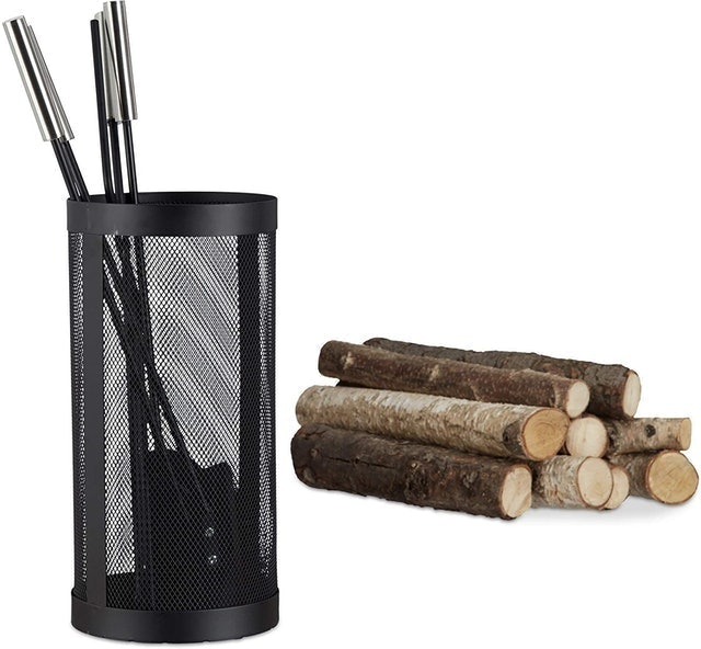 Modern 5-Piece Fireplace Companion Set 1