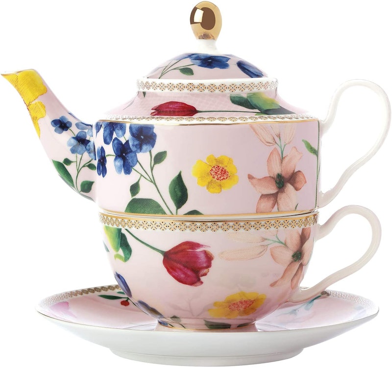Tea for One Teapot and Cup Set 1