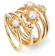 Elements Silver Store Pearl Flower Stacking Rings 1