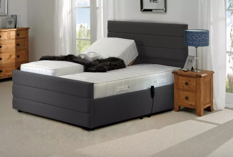MiBed Orpington Adjustable Superking Bed with Memory Mattress 1