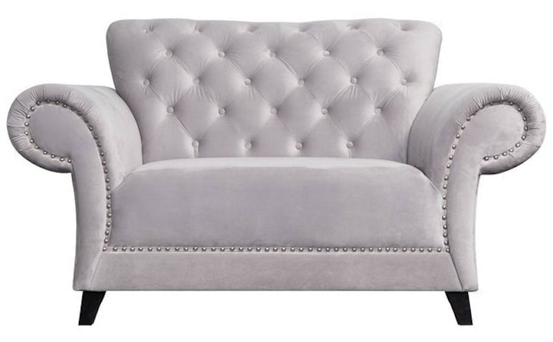 Chelsea Velvet Cuddle Chair 1