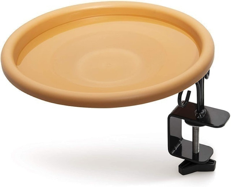 Deck Mounted Bird Bath 1