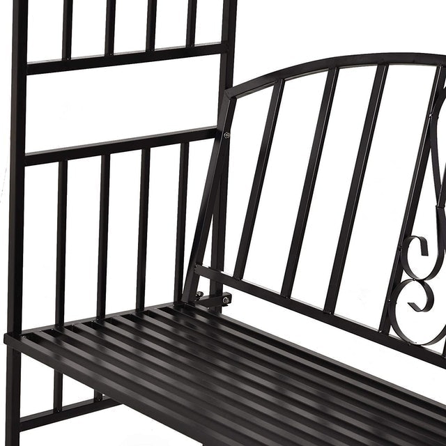 Garden Arbour With Bench 2