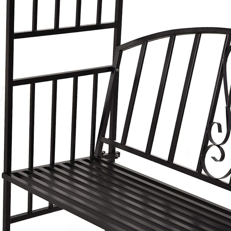 Garden Arbour With Bench 2