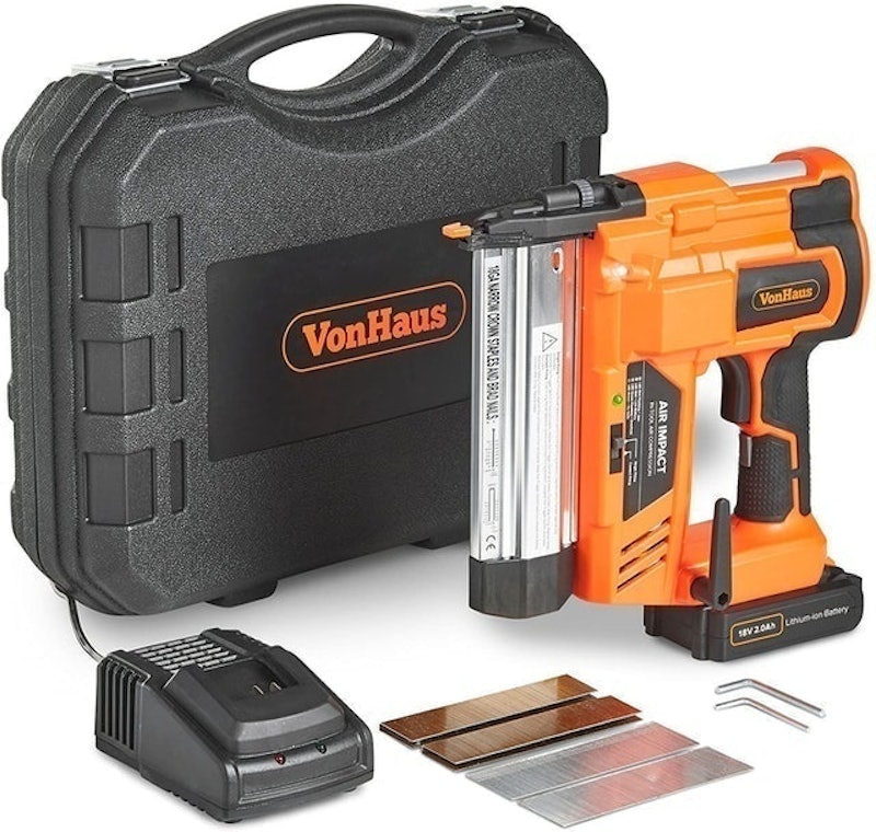 Cordless Electric 2-in-1 Nail & Staple Gun 1