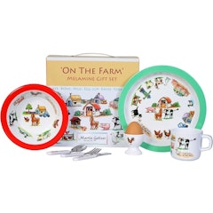 On the Farm 7-Piece Melamine Set