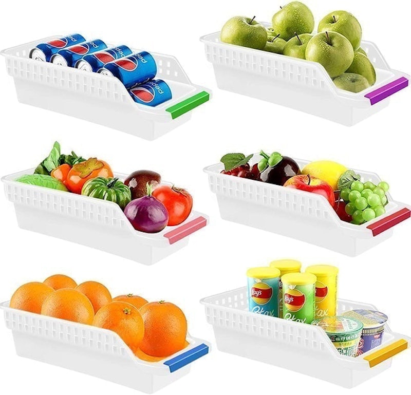 Colour-Coded Fridge Storage Drawers (large) 1