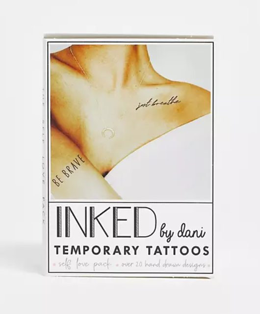 Self Love Temporary Tattoo Pack 1