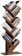 SUPERJARE 9 Shelf Tree Bookcase 1