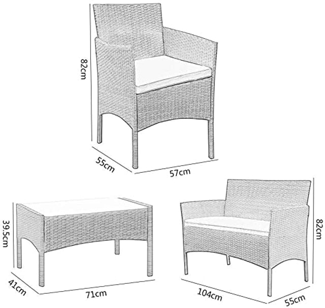 Rattan Garden Furniture Set  3