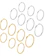 GOLDCHIC JEWELLERY Bohemian Stacking Ring Set 1