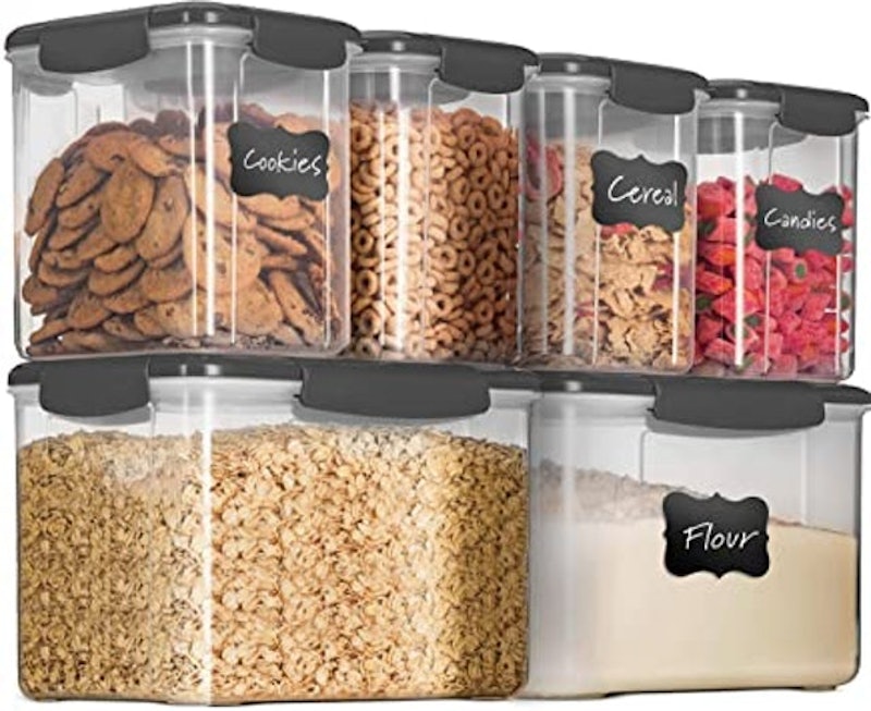 Everso Airtight Food Storage Container for Pantry with Lid for