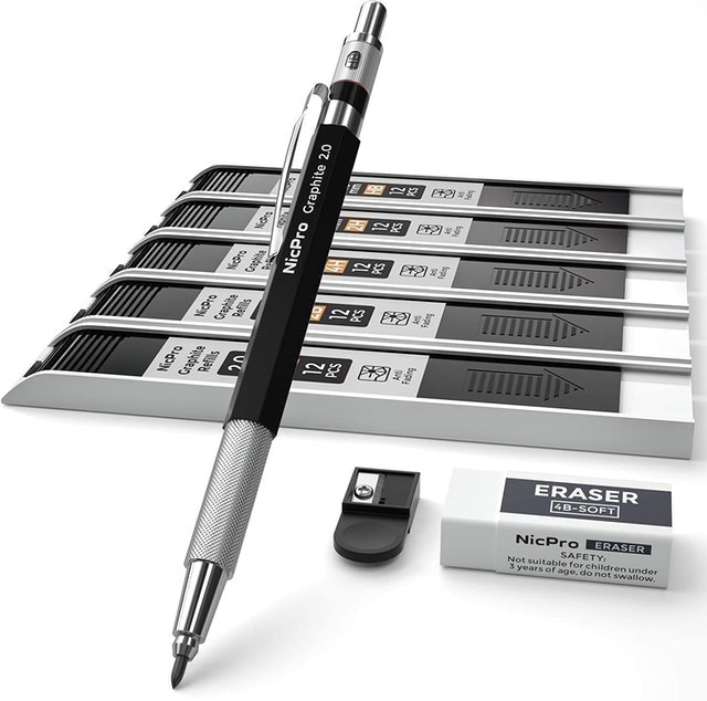 10 Best Drawing Pencils UK 2024 | Mechanical Pencils and More 3