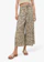 Mango Abstract Animal Print Culottes 1