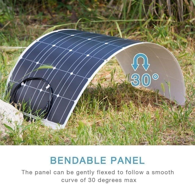 Monocrystalline Flexible Lightweight Solar Panel 2