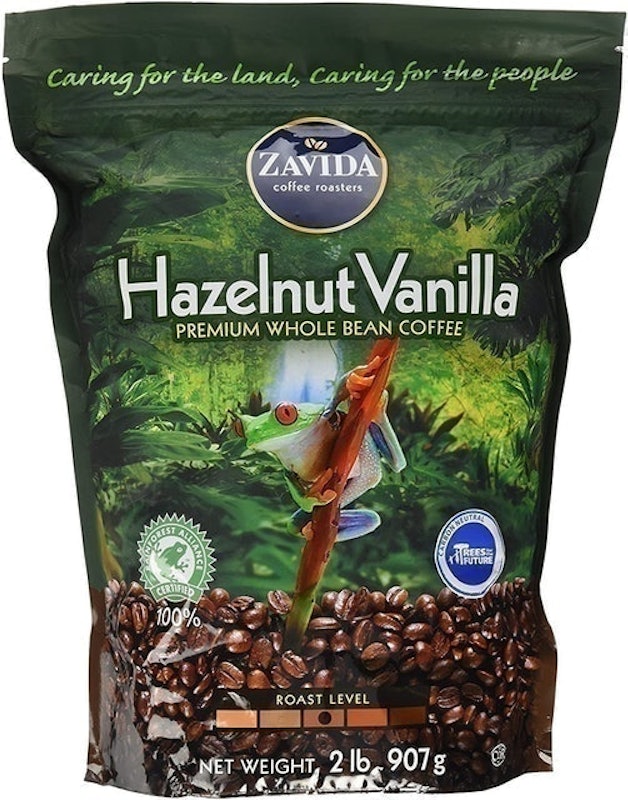 Hazelnut Vanilla Premium Whole Bean Coffee 1