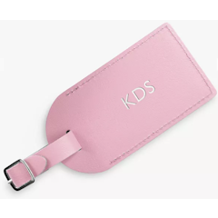 Personalised Leather Luggage Tag
