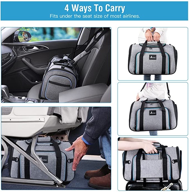 Dual Sided Expandable Pet Carrier 2