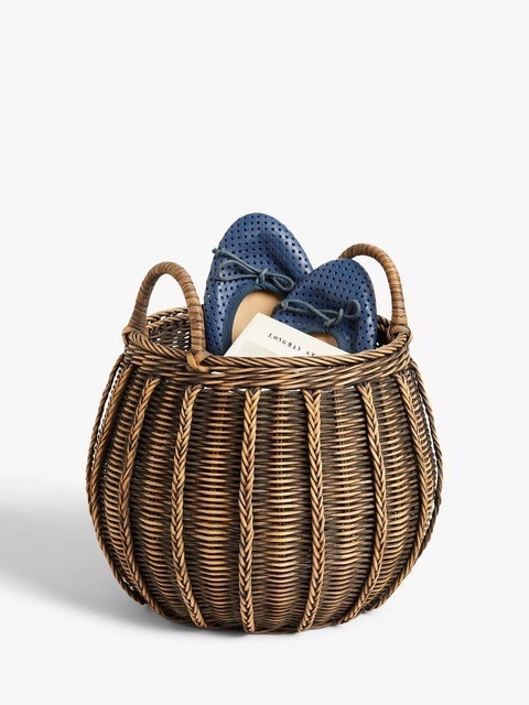 Rattan Small Round Basket 2