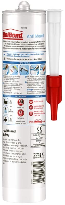 Anti-Mould Kitchen and Bathroom Sealant 2