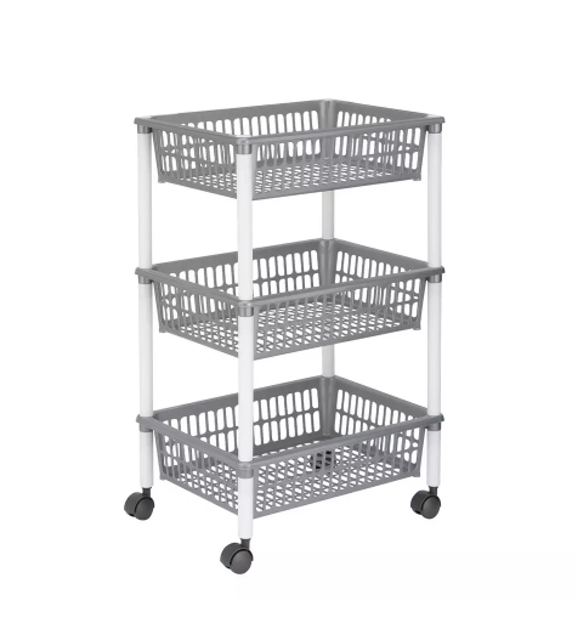 Plastic Vegetable Trolley 1
