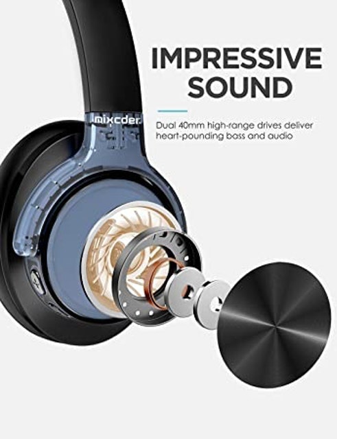 E9 Wireless Active Noise Cancelling Foldable Headphones 2