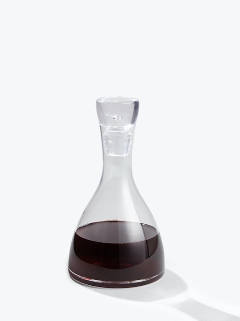 Glass Decanter & Bubble Design Stopper 1