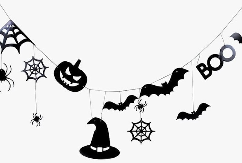 Halloween Bat Bunting 1