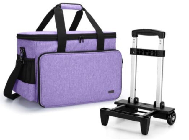 Sewing Machine Trolley Bag on Wheels 1