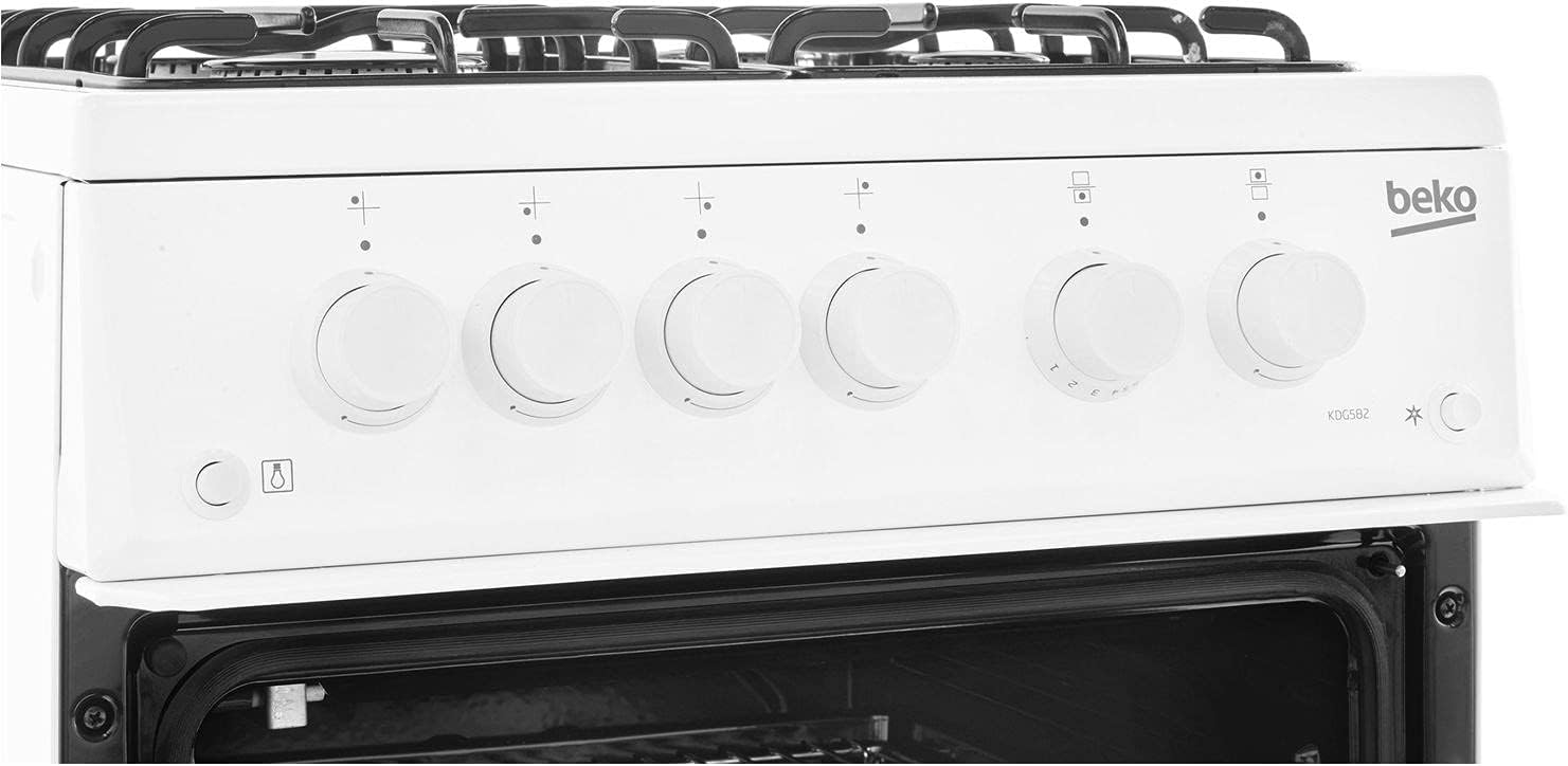 Beko 50cm Twin Cavity Gas Cooker 4