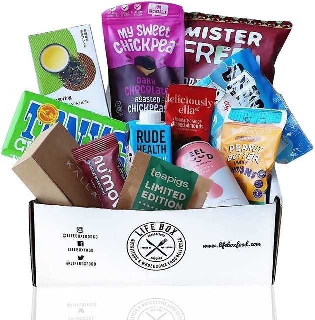 Premium Vegan Snacks & Drinks Box 1