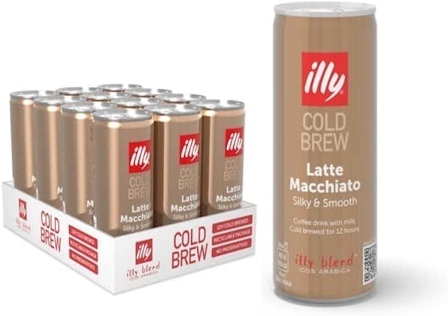 Cold Brew Coffee Latte Macchiato Ready to Drink Can 1