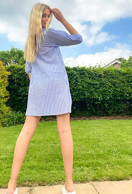 Collar Detail Shirt Dress 2