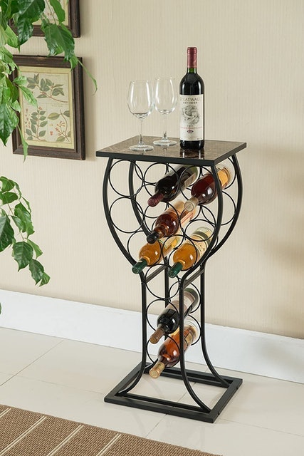 Marble Finish Wine Rack 2