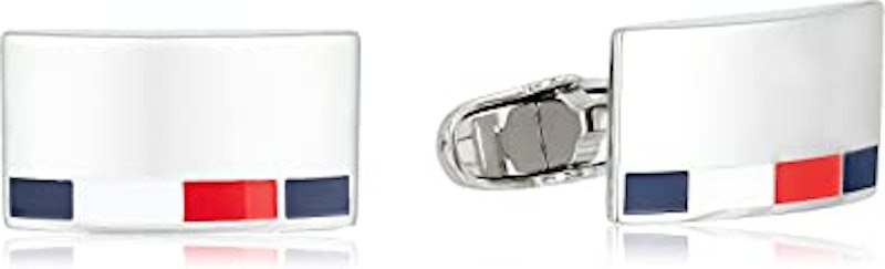 Striped Logo Cufflinks 1