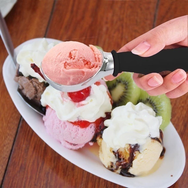 Fisstina Stainless Steel Ice Cream Spoon 2