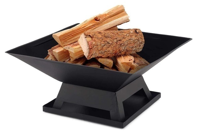 Square Fire Pit and BBQ Grill 3