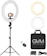 GVM Ring Light with Stand 18" 1