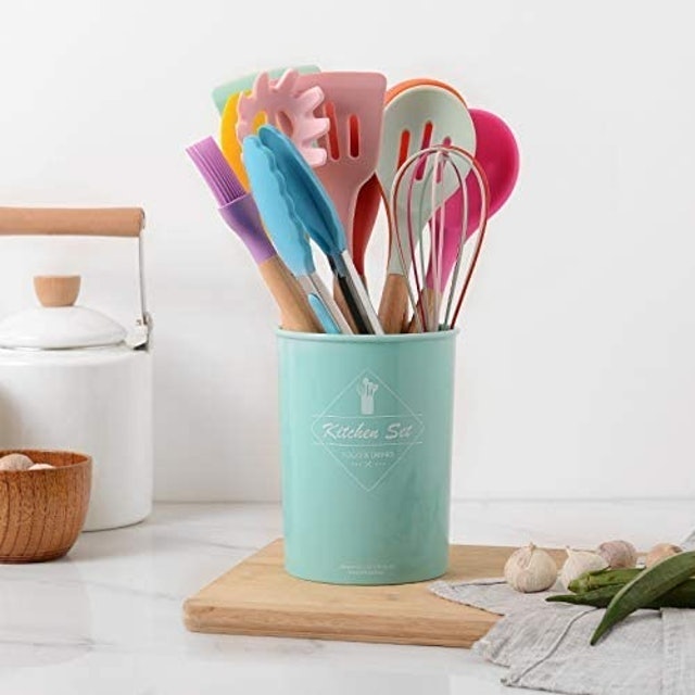 11-Piece Silicone Cooking Utensil Set  3