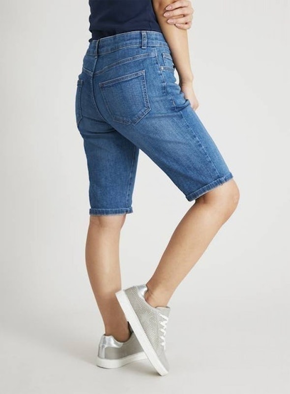 Petite Denim Bermuda Shorts 2