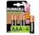 Duracell Rechargeable Plus AAA 750 mAh Batteries 1